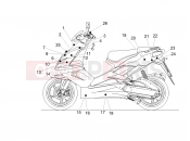 APRILIA SR 50 R Replica Decal