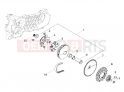 APRILIA SR 50 R Replica Half-pulley assy., driving