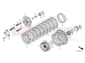 HONDA CB1000RAM CB1000R 2021 E-8 CLUTCH