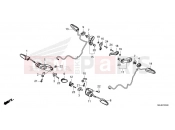HONDA CB1000RAM CB1000R 2021 F-35 WINKER