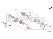 HONDA CB1000RAM CB1000R 2021 E-13 STARTER MOTOR