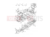 YAMAHA YFM 700 Grizzly YFM700FWAD YFM70GPXK GRIZZLY 700 EPS (B4FA) 2019 FRAME