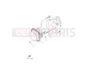 YAMAHA YFM 700 Grizzly YFM700FWAD YFM70GPXK GRIZZLY 700 EPS (B4FA) 2019 HEADLIGHT