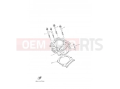 YAMAHA YFM 700 Grizzly YFM700FWAD YFM70GPXK GRIZZLY 700 EPS (B4FA) 2019 CYLINDER