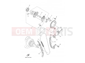 YAMAHA YFM 700 Grizzly YFM700FWAD YFM70GPXK GRIZZLY 700 EPS (B4FA) 2019 CAMSHAFT & CHAIN
