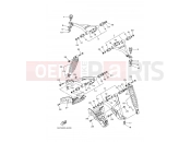 YAMAHA YFM 700 Grizzly YFM700FWAD YFM70GPXK GRIZZLY 700 EPS (B4FA) 2019 FRONT SUSPENSION & WHEEL