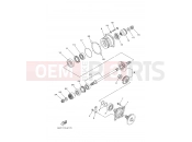 YAMAHA YFM 700 Grizzly YFM700FWAD YFM70GPXK GRIZZLY 700 EPS (B4FA) 2019 MIDDLE DRIVE GEAR