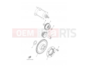 YAMAHA YFM 700 Grizzly YFM700FWAD YFM70GPXK GRIZZLY 700 EPS (B4FA) 2019 STARTER CLUTCH