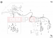 DUCATI 2003 Monster 620 FRONT BRAKE SYSTEM » BRAKING SYSTEM