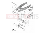 YAMAHA YZ 250 F YZ250F (B7BL) 2022 REAR ARM