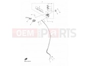 YAMAHA YZ 250 F YZ250F (B7BL) 2022 FRONT MASTER CYLINDER