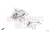 HONDA PCX125 (WW125AM) 2021 E-13 LEFT SIDE COVER