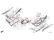HONDA PCX125 (WW125AM) 2021 F-14 FLOOR STEP