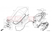 HONDA PCX125 (WW125AM) 2021 F-24 SEAT