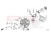HONDA PCX125 (WW125AM) 2021 E-3 CYLINDER HEAD