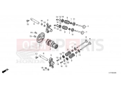 HONDA PCX125 (WW125AM) 2021 E-4 CAMSHAFT & VALVE