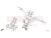 HONDA PCX125 (WW125AM) 2021 F-9 HANDLE PIPE & HANDLE COVER
