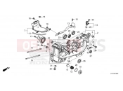 HONDA PCX125 (WW125AM) 2021 E-19-20 LEFT CRANKCASE