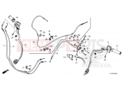 HONDA PCX125 (WW125AM) 2021 F-4 HANDLE LEVER & SWITCH & CABLE