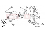 HONDA FJS600D4 ED (FJS600D4) SILVER WING 2004 F-25 STAND