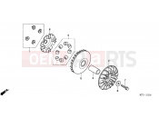 HONDA FJS600D4 ED (FJS600D4) SILVER WING 2004 E-13 DRIVE FACE
