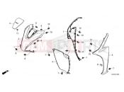 HONDA NSC110M Vision 110 2021 F-12 FRONT COVER