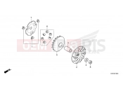 HONDA NSC110M Vision 110 2021 E-16 DRIVE FACE