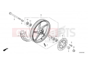 HONDA NSC110M Vision 110 2021 F-20-41 FRONT WHEEL