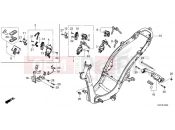 HONDA NSC110M Vision 110 2021 F-42 FRAME BODY