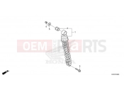 HONDA NSC110M Vision 110 2021 F-36 REAR CUSHION