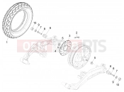 PIAGGIO Piaggio 1 Moped 25Km/h Rear wheel