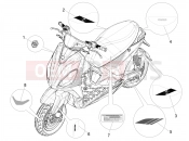 PIAGGIO Piaggio 1 Motorcycle (APAC) Plates - Emblems