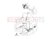 YAMAHA Jog Aprio YJ 50 JOG APRIO YJ50 1996 Oil pump 2 (4JP9, A)