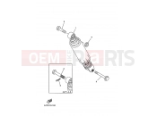 YAMAHA Jog Aprio YJ 50 JOG APRIO YJ50 1996 Rear suspension