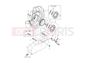 YAMAHA Jog Aprio YJ 50 JOG APRIO YJ50 1996 Rear wheel