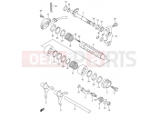 SUZUKI LT-A400FK2 LT-A400 K2 (2002) (E24) GEAR SHIFTING