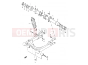 SUZUKI LT-A400FK2 LT-A400 K2 (2002) (E24) REAR SWINGINGARM