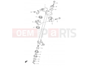 SUZUKI LT-A400FK2 LT-A400 K2 (2002) (E24) STEERING SHAFT