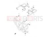 SUZUKI LT-A400FK2 LT-A400 K2 (2002) (E24) FOOTREST