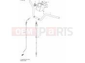 SUZUKI LT-A400FK2 LT-A400 K2 (2002) (E24) HANDLE BAR