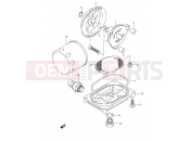 SUZUKI LT-A400FK2 LT-A400 K2 (2002) (E24) OIL PUMP