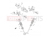 SUZUKI LT-A400FK2 LT-A400 K2 (2002) (E24) CAM SHAFT - VALVE