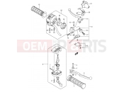 SUZUKI LT-A400FK2 LT-A400 K2 (2002) (E24) HANDLE LEVER