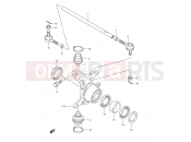 SUZUKI LT-A400FK2 LT-A400 K2 (2002) (E24) STEERING KNUCKLE