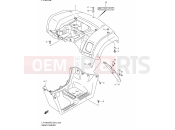 SUZUKI LT-A400FK2 LT-A400 K2 (2002) (E24) REAR FENDER