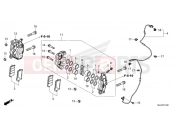 HONDA Africa Twin CRF1100AN 2022 F-12 FRONT BRAKE CALIPER