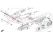 HONDA Africa Twin CRF1100AN 2022 F-32 SWINGARM
