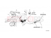 HONDA Africa Twin CRF1100AN 2022 F-50 MARK & STRIPE NHA86