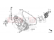 HONDA Africa Twin CRF1100AN 2022 E-6 RIGHT CRANKCASE COVER