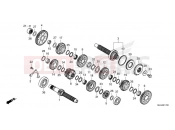 HONDA Africa Twin CRF1100AN 2022 E-17 TRANSMISSION  MT